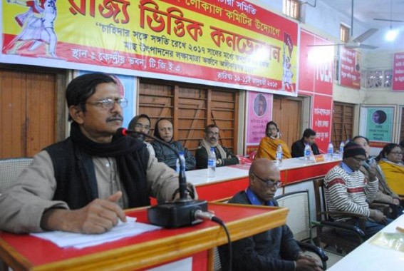  BJP government works for corporate people: Ratan Bhowmik